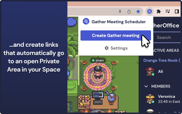 Gather Meetings chrome谷歌浏览器插件_扩展第1张截图