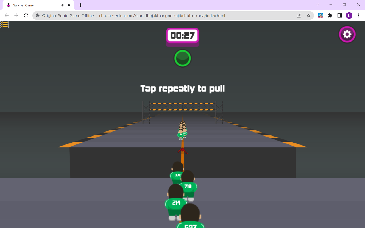 Original Squid Game Offline chrome谷歌浏览器插件_扩展第3张截图
