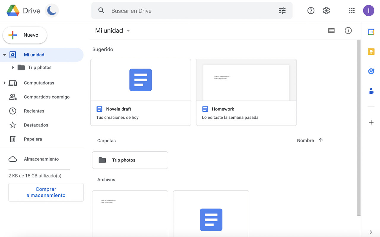 Google Drive Dark Mode chrome谷歌浏览器插件_扩展第2张截图