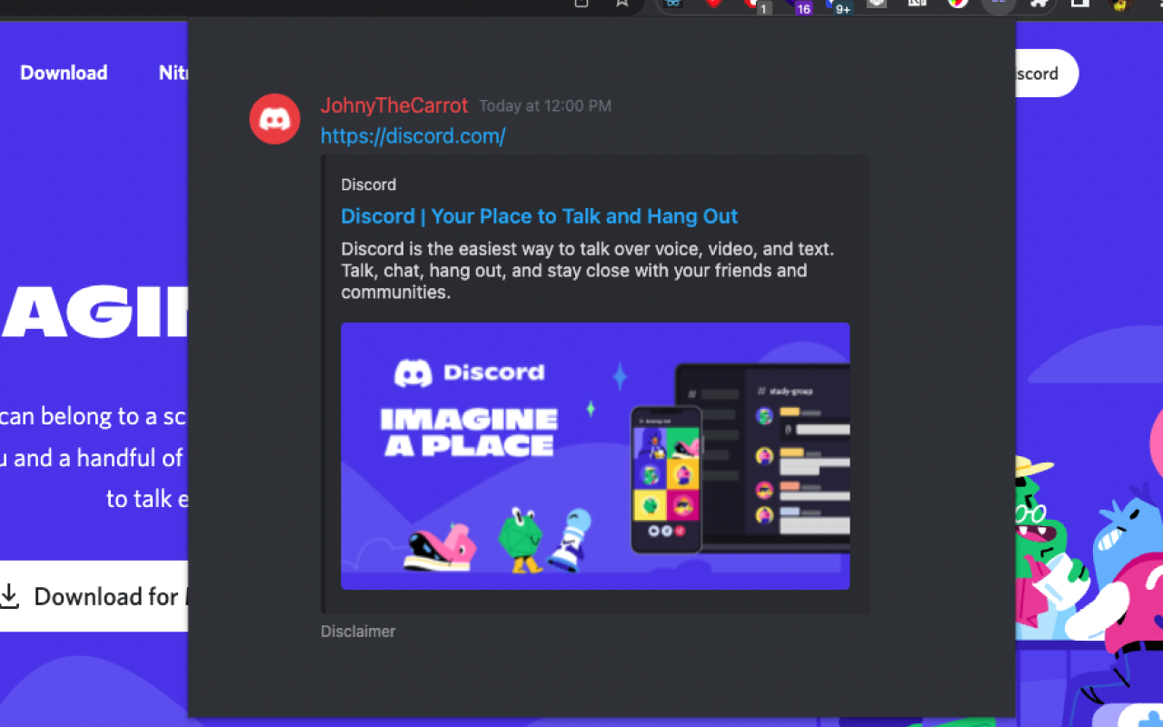 Discord Embeds chrome谷歌浏览器插件_扩展第2张截图