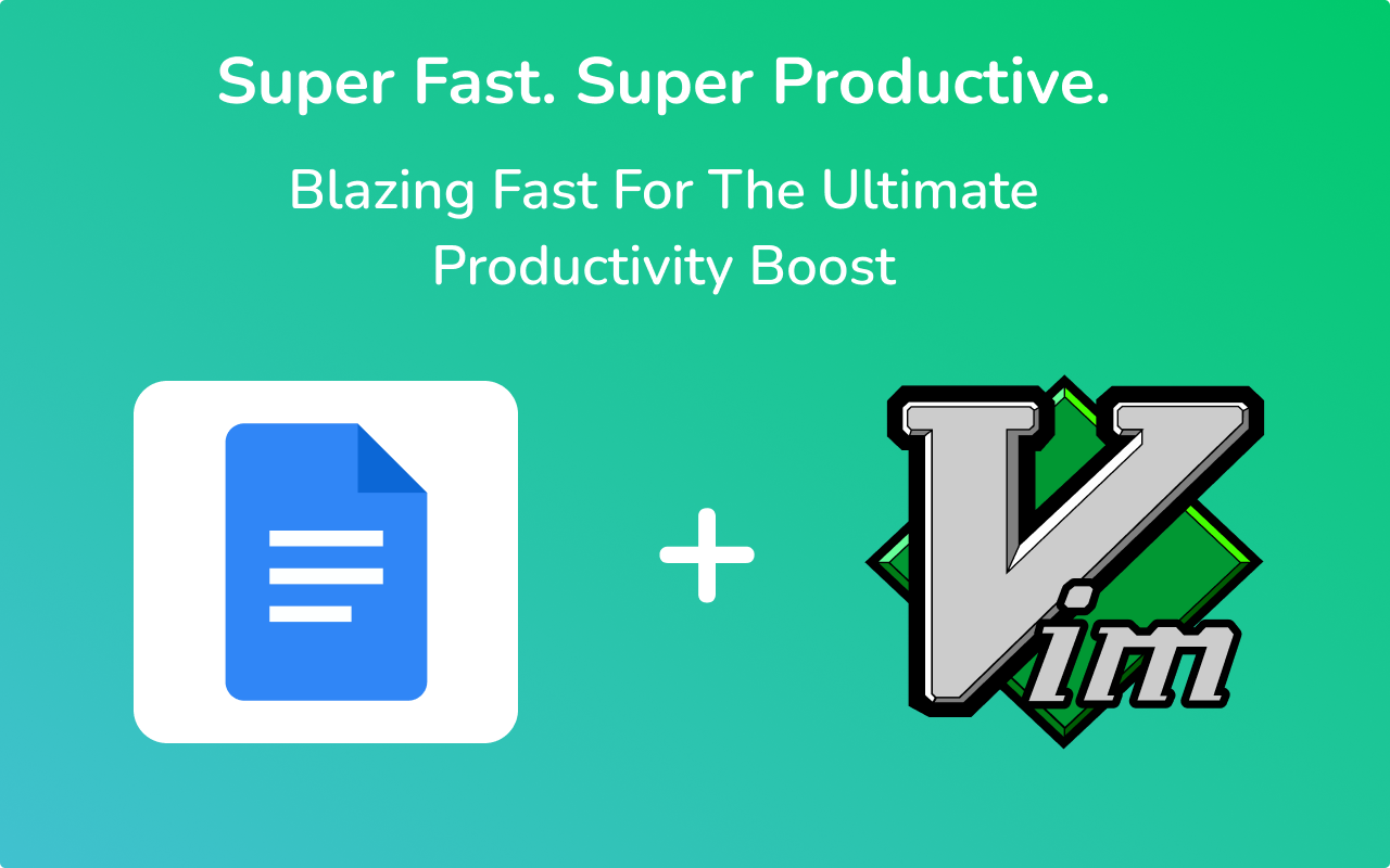 Vim for Google Docs™ chrome谷歌浏览器插件_扩展第2张截图