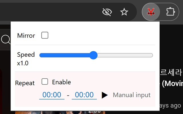 MirrorTube chrome谷歌浏览器插件_扩展第4张截图