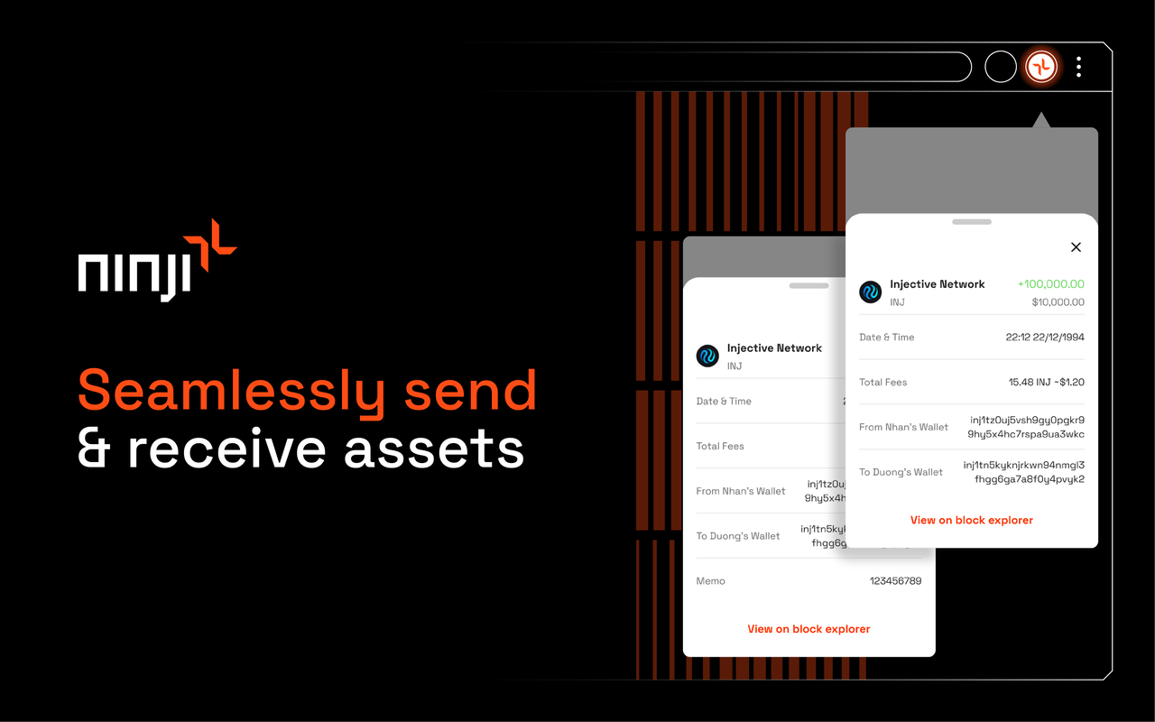 Ninji Wallet chrome谷歌浏览器插件_扩展第2张截图