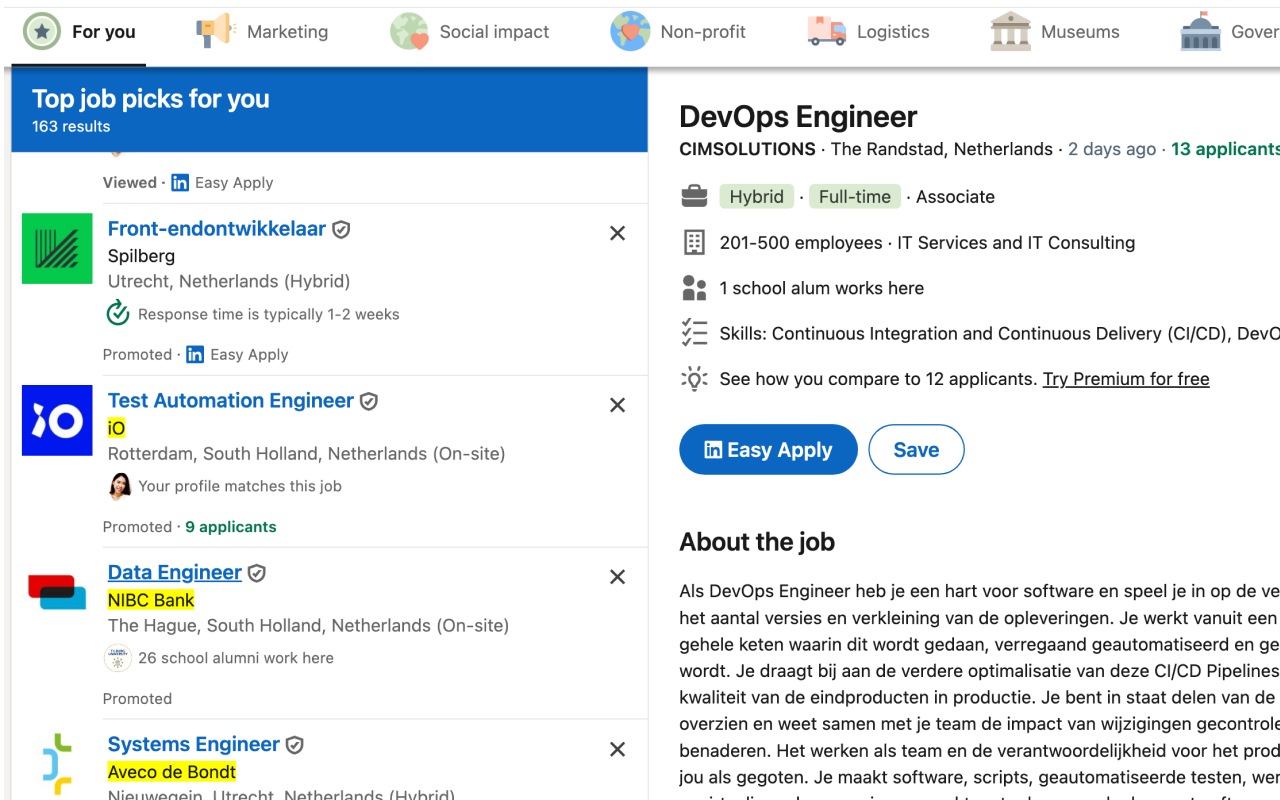 Dutch KM Visa Sponsorship Highlighter chrome谷歌浏览器插件_扩展第1张截图
