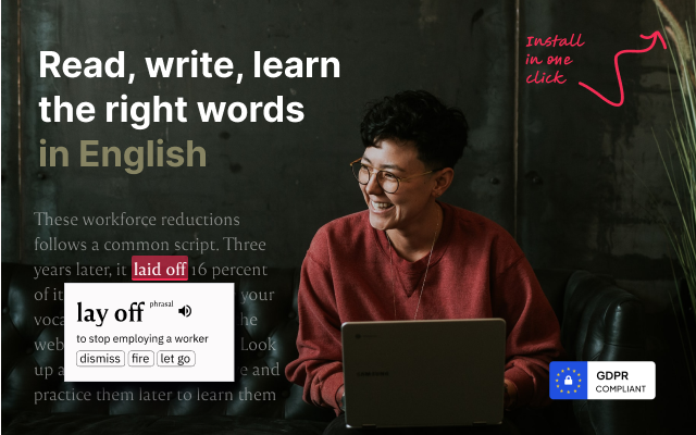 Elia – Own your English! chrome谷歌浏览器插件_扩展第4张截图