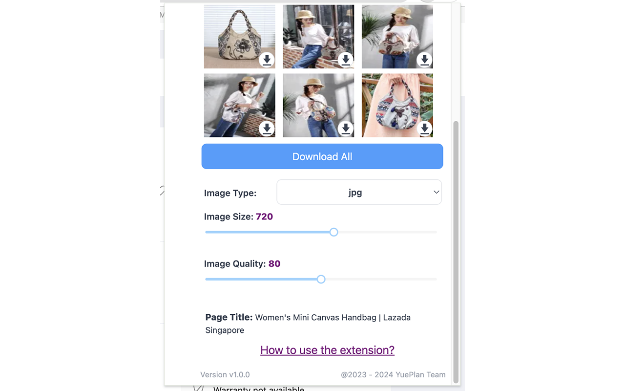 Lazada™ Downloader | Download images & videos chrome谷歌浏览器插件_扩展第4张截图