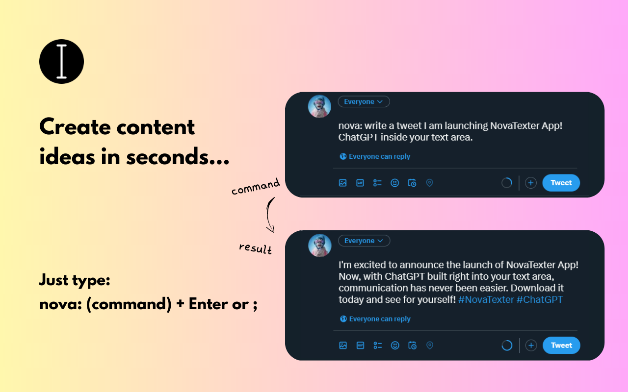 NovaTexter - Chat GPT Chrome Extension chrome谷歌浏览器插件_扩展第4张截图
