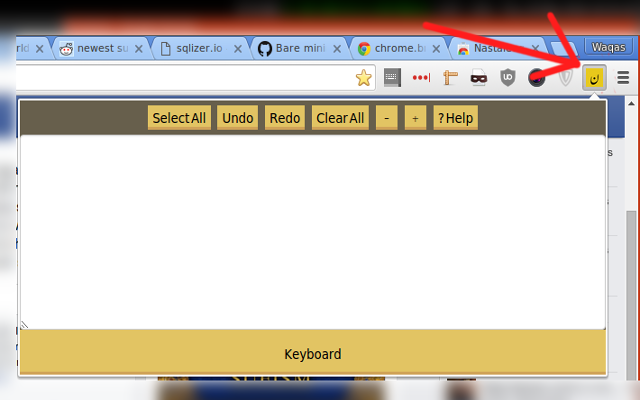 Nastaleeq chrome谷歌浏览器插件_扩展第1张截图