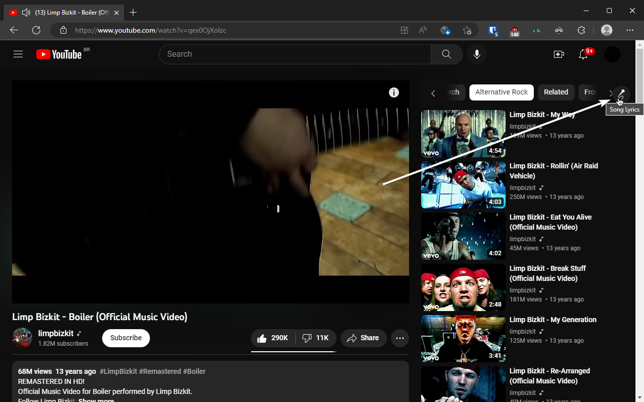 YouTube Lyrics chrome谷歌浏览器插件_扩展第3张截图