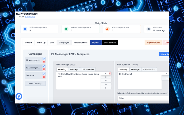 EZ Messenger chrome谷歌浏览器插件_扩展第5张截图