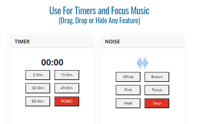 3XFocus - Custom StartPage & Dashboard chrome谷歌浏览器插件_扩展第5张截图