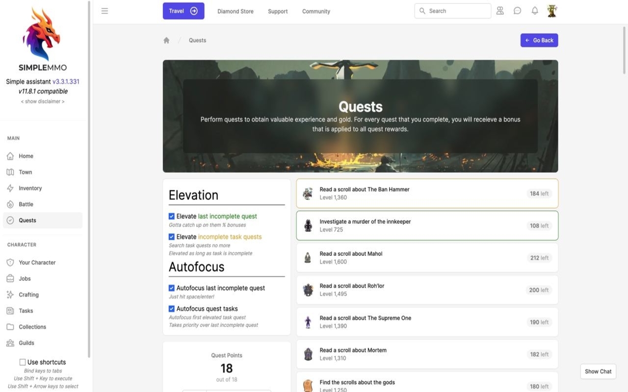 Simple Assistant chrome谷歌浏览器插件_扩展第1张截图