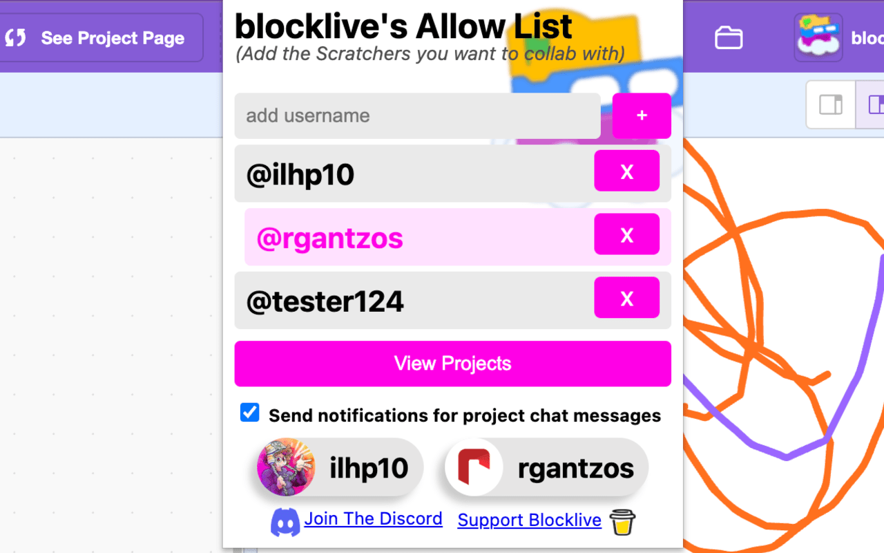 Blocklive: Scratch Realtime Collaboration chrome谷歌浏览器插件_扩展第4张截图