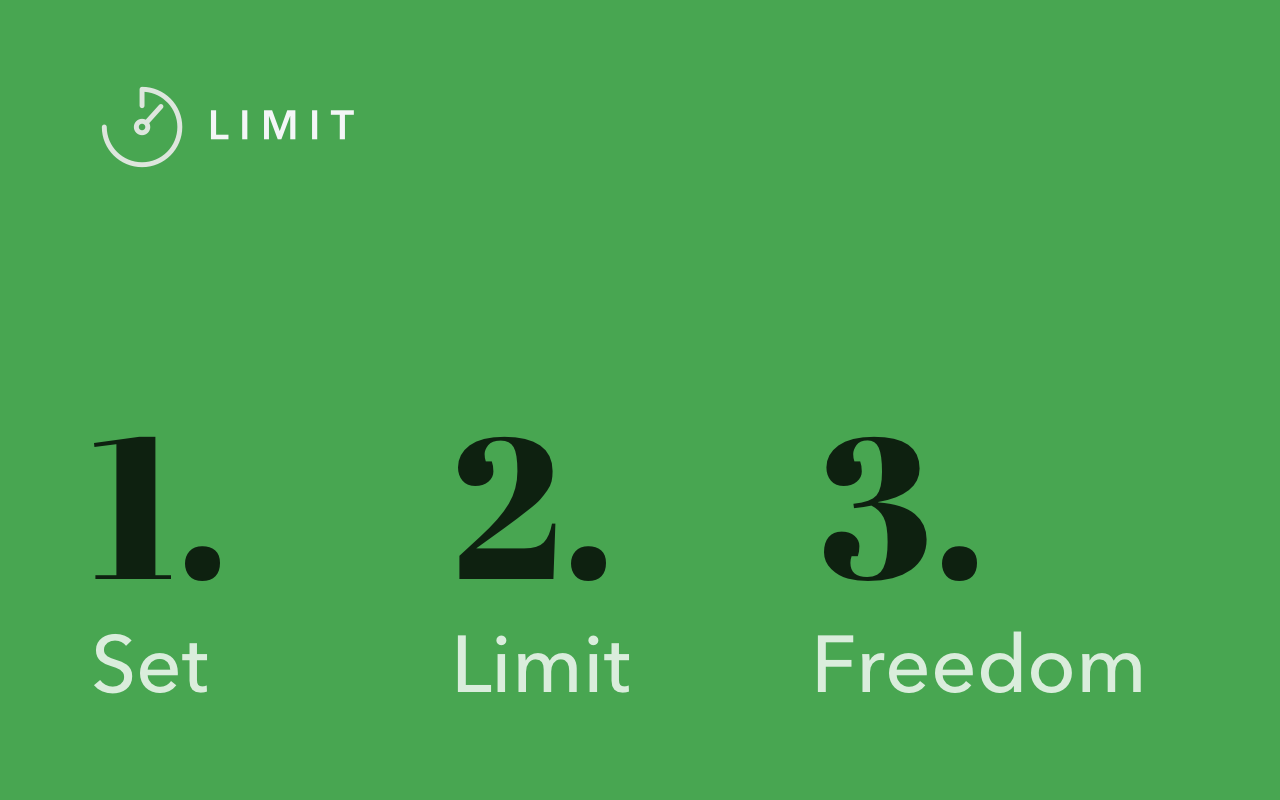 Limit - Set Limits for Distracting Sites chrome谷歌浏览器插件_扩展第1张截图