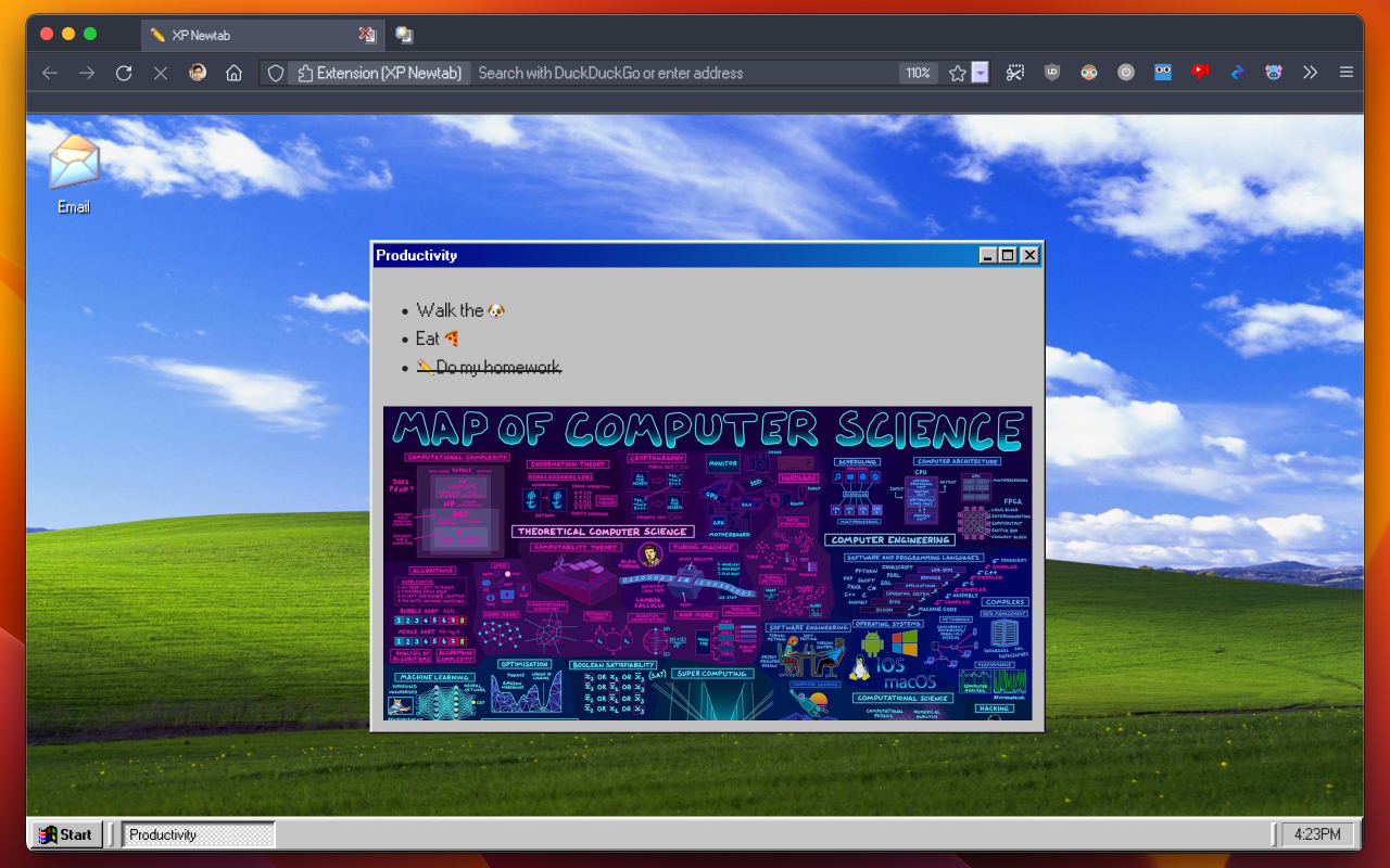XP Newtab chrome谷歌浏览器插件_扩展第2张截图