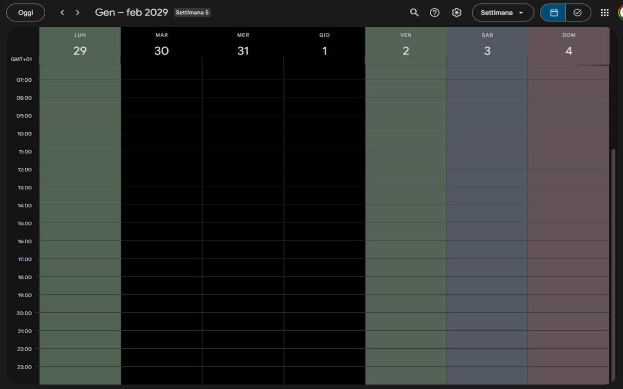 Google Calendar Weekend Highlighter chrome谷歌浏览器插件_扩展第1张截图