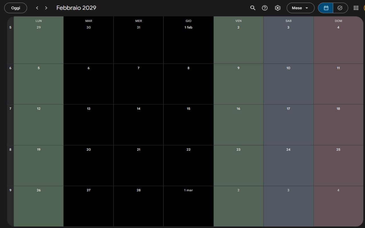 Google Calendar Weekend Highlighter chrome谷歌浏览器插件_扩展第5张截图