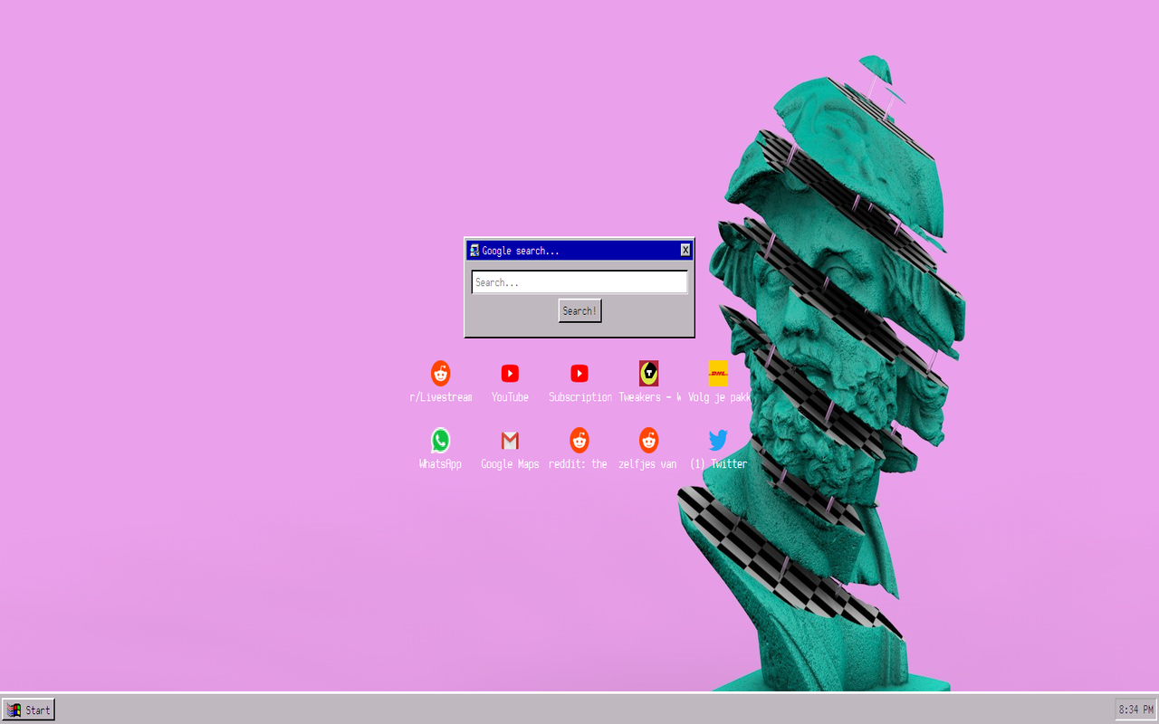 Win95 NewTab chrome谷歌浏览器插件_扩展第2张截图