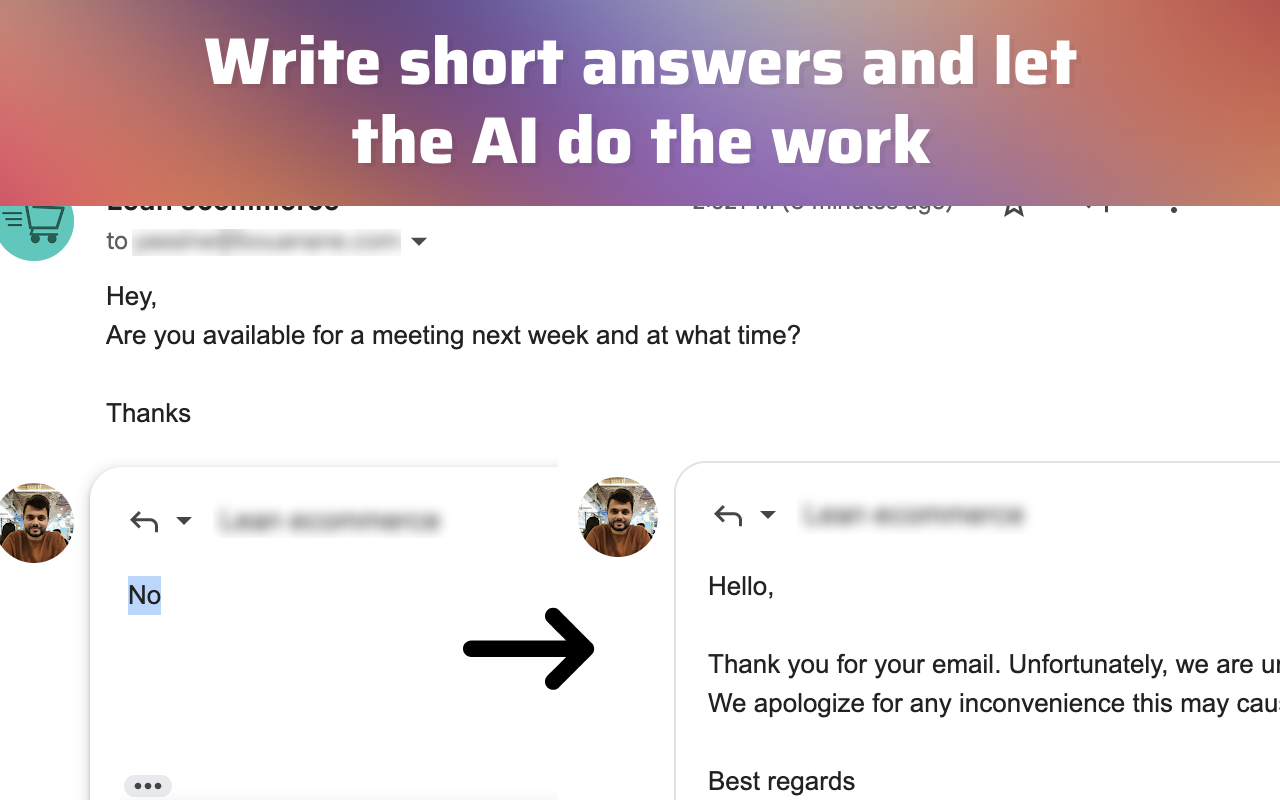 Re:GPT — AI-Powered Email Assistant chrome谷歌浏览器插件_扩展第2张截图