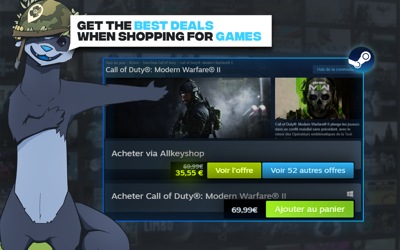 Allkeyshop - Compare Game Prices chrome谷歌浏览器插件_扩展第1张截图