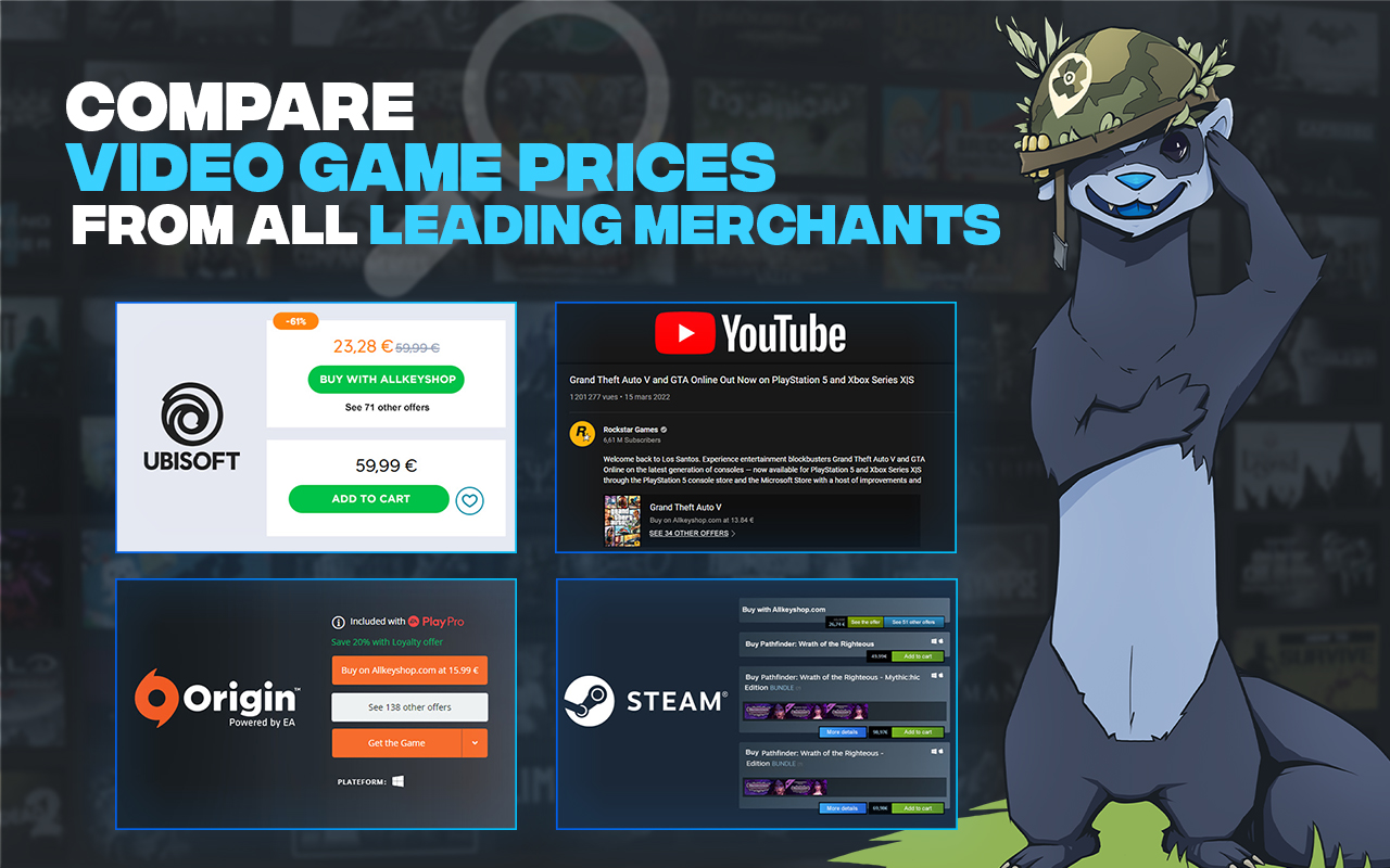 Allkeyshop - Compare Game Prices chrome谷歌浏览器插件_扩展第5张截图