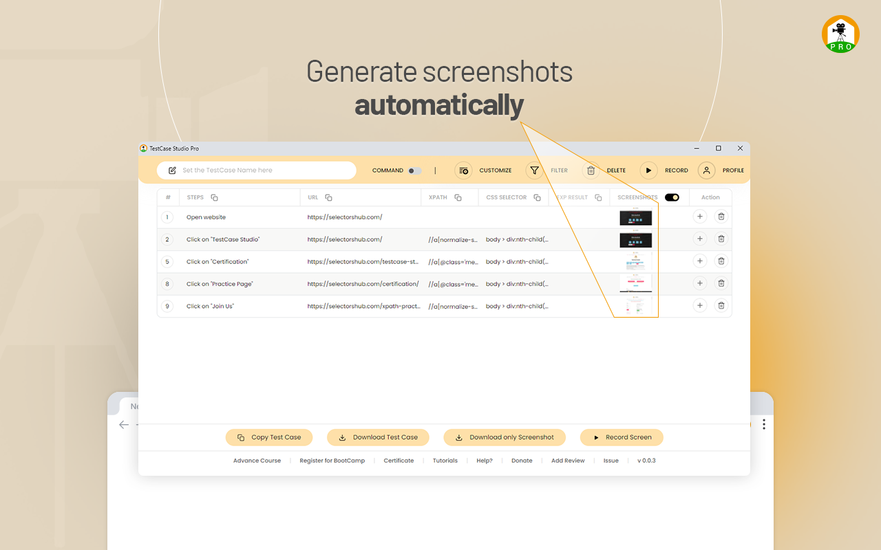 TestCase Studio Pro chrome谷歌浏览器插件_扩展第1张截图