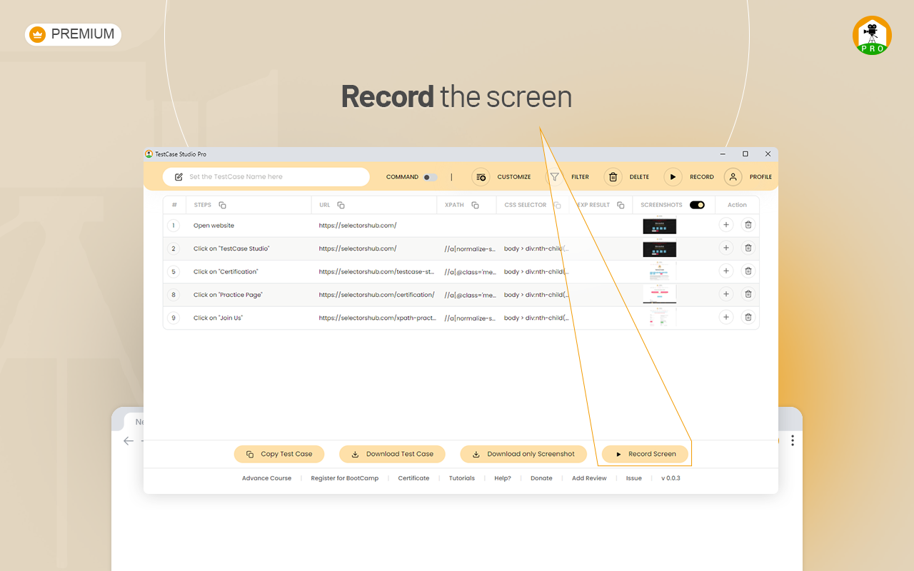 TestCase Studio Pro chrome谷歌浏览器插件_扩展第5张截图