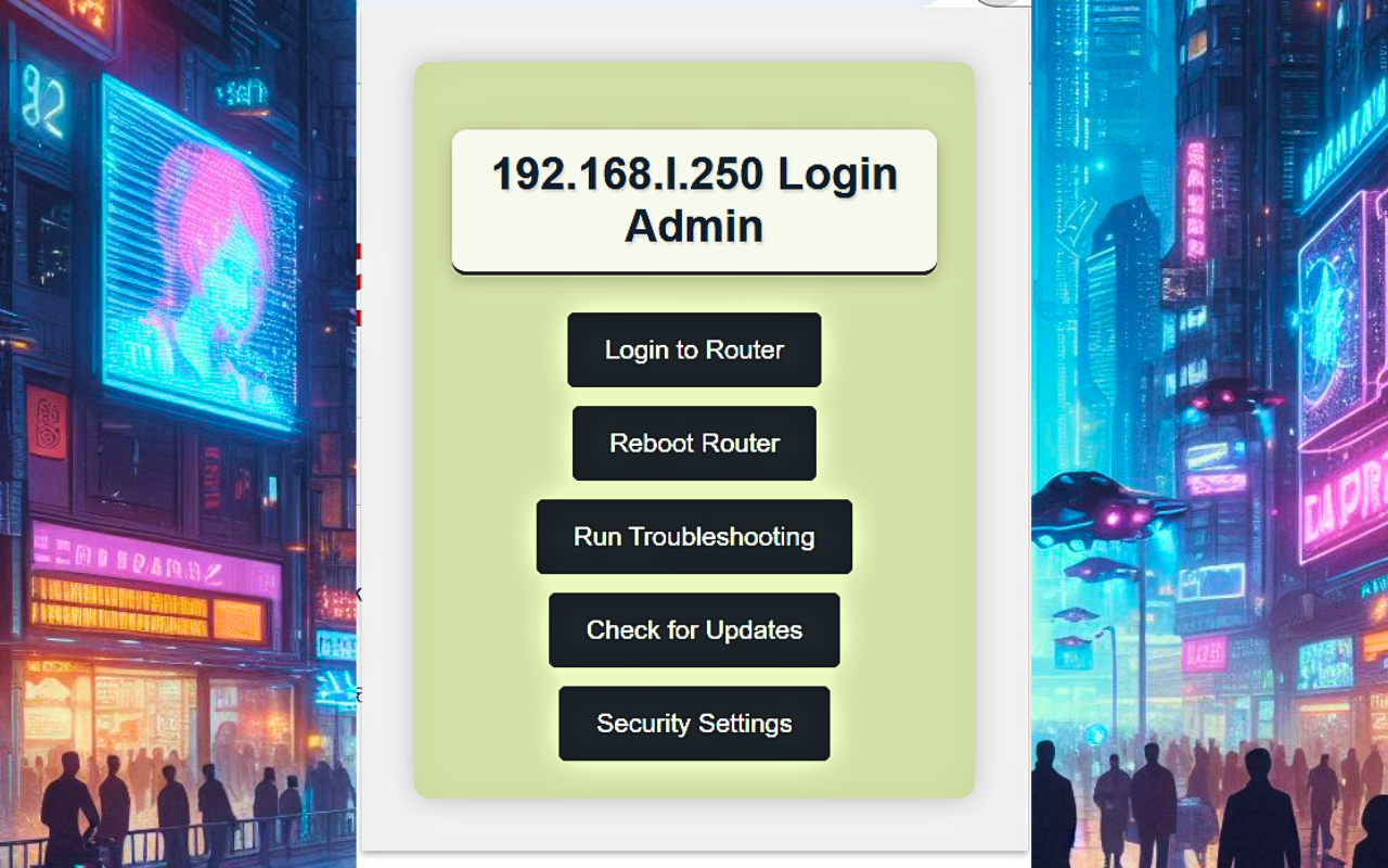 192.168.l.250 Login Admin chrome谷歌浏览器插件_扩展第4张截图