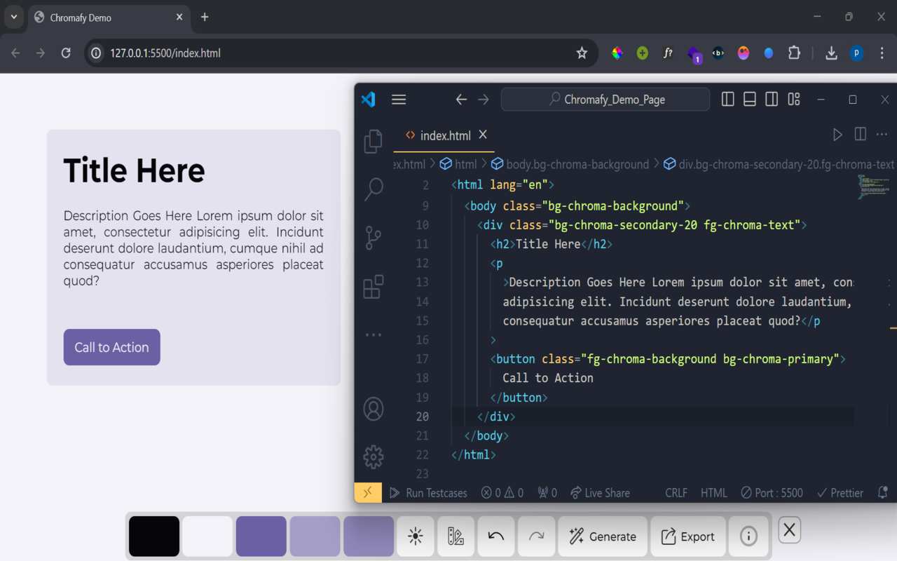 Chromafy chrome谷歌浏览器插件_扩展第3张截图
