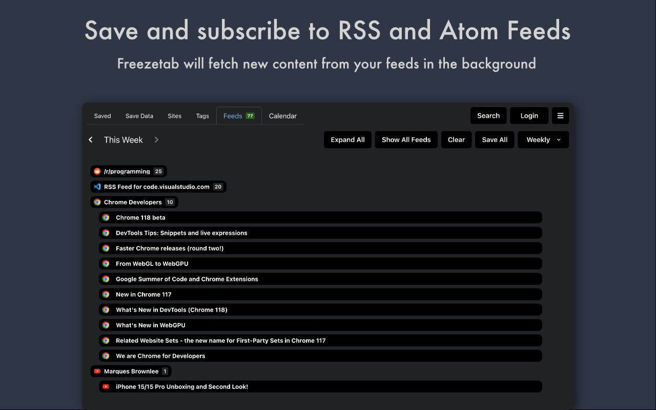 Freezetab chrome谷歌浏览器插件_扩展第3张截图