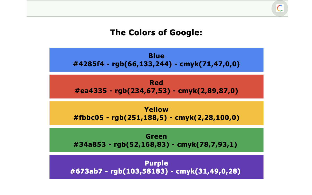 The Color Palette chrome谷歌浏览器插件_扩展第1张截图