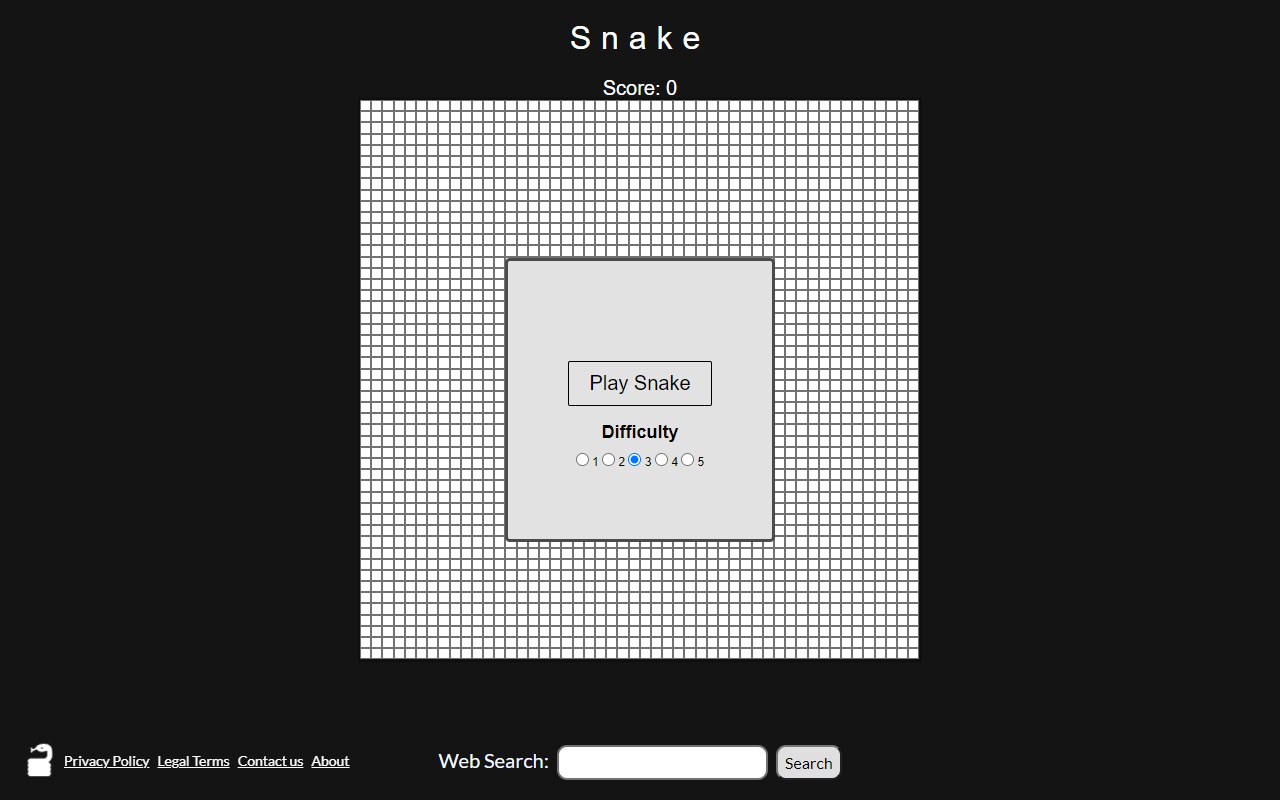 Snake chrome谷歌浏览器插件_扩展第1张截图