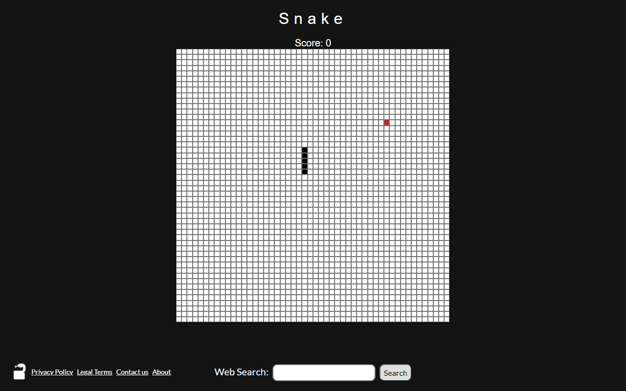 Snake chrome谷歌浏览器插件_扩展第2张截图
