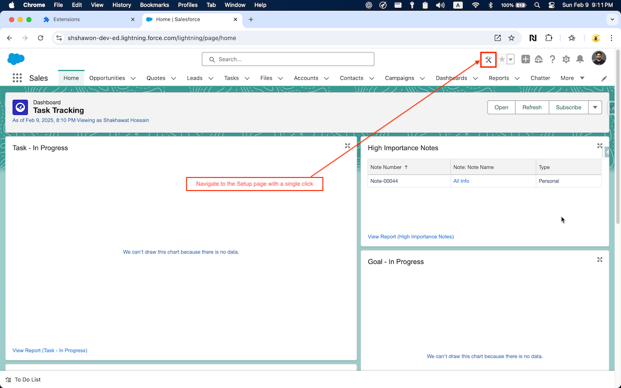 Salesforce Easy Navigator chrome谷歌浏览器插件_扩展第3张截图