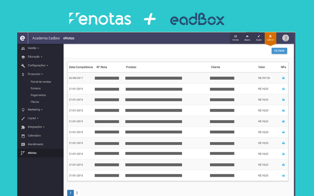 eNotas - Nota Fiscal Eletrônica Automática chrome谷歌浏览器插件_扩展第3张截图