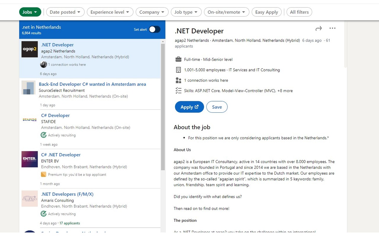 LinkedIn Job Language Filter chrome谷歌浏览器插件_扩展第4张截图