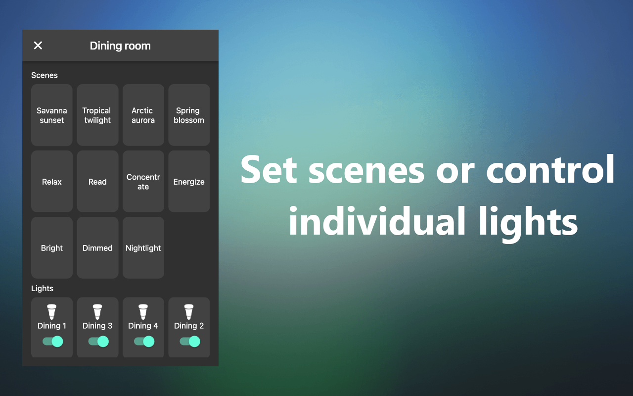 SimpleHue Control for Philips Hue chrome谷歌浏览器插件_扩展第1张截图