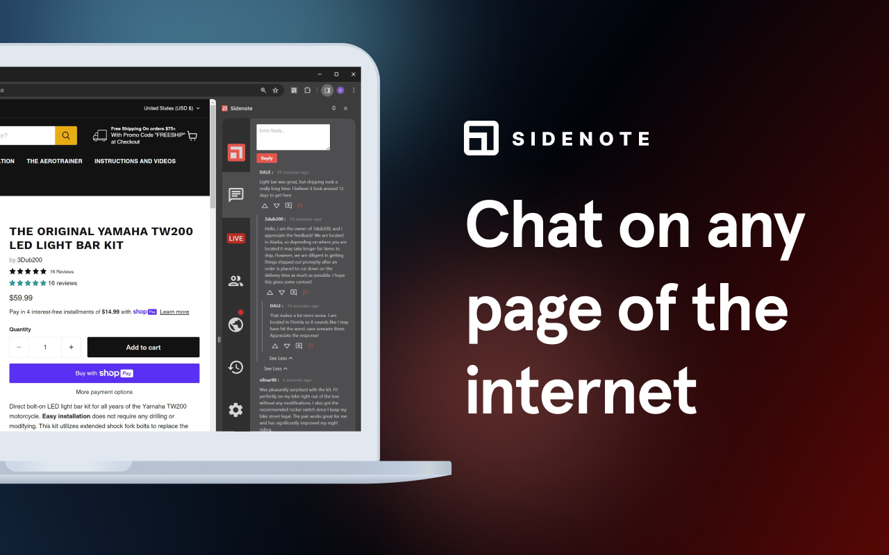 Sidenote chrome谷歌浏览器插件_扩展第4张截图