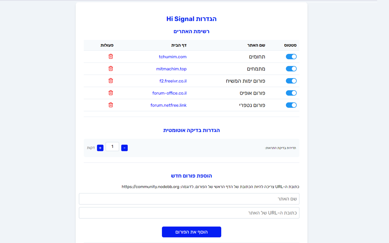 Hi Signal! chrome谷歌浏览器插件_扩展第1张截图