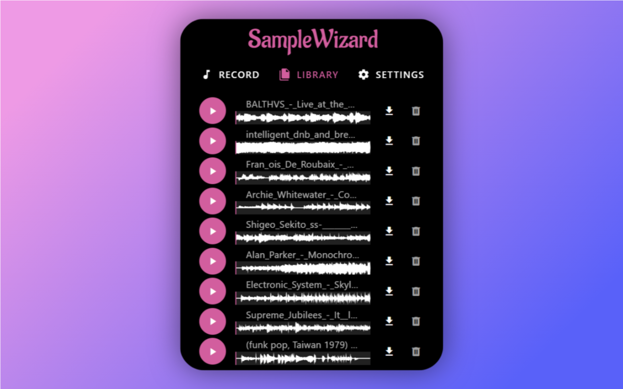 SampleWizard chrome谷歌浏览器插件_扩展第4张截图