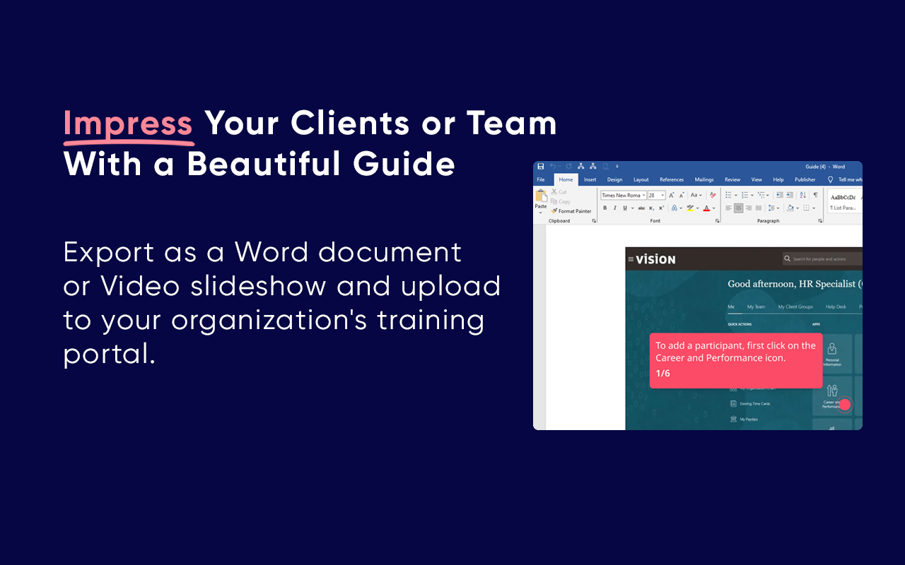 WorkStreamer Guide: Craft Screenshot Training Guides Incredibly Fast chrome谷歌浏览器插件_扩展第1张截图