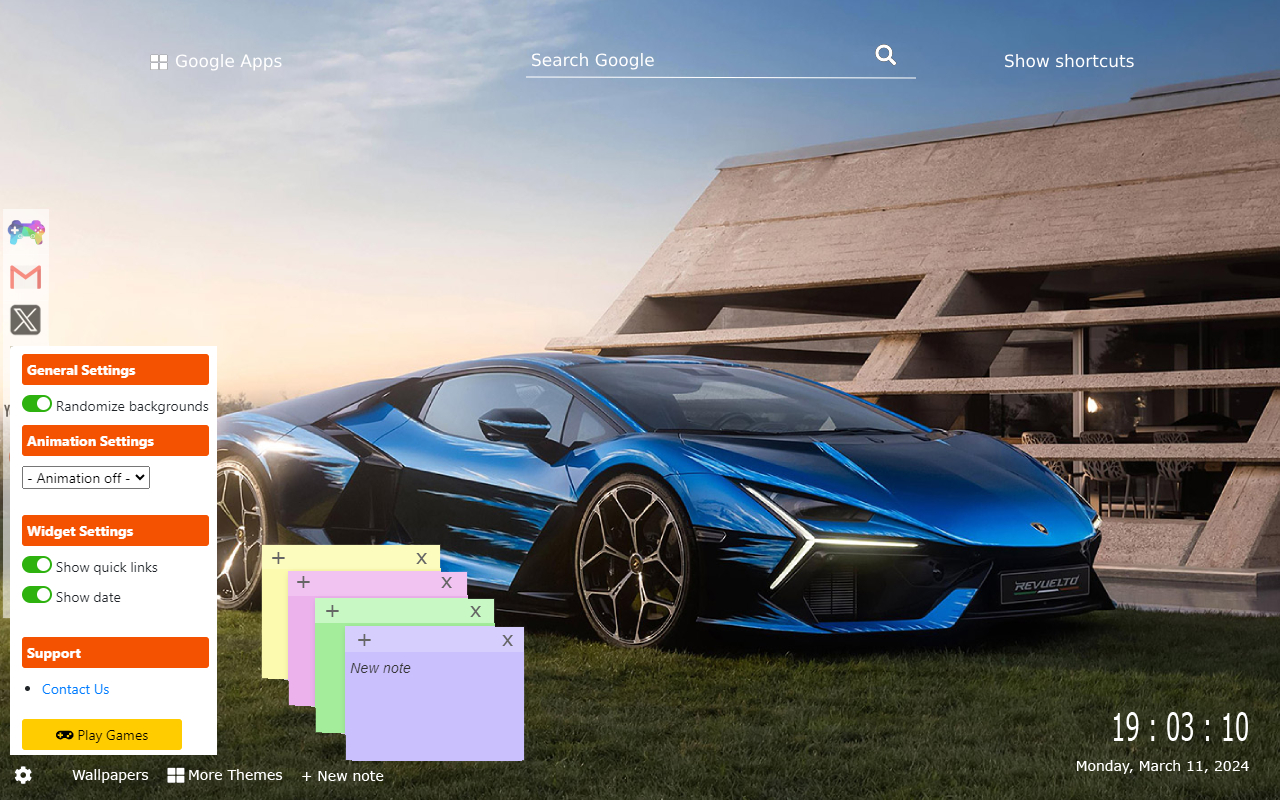 Lamborghini Revuelto Opera Unica Wallpapers by Gameograf chrome谷歌浏览器插件_扩展第5张截图