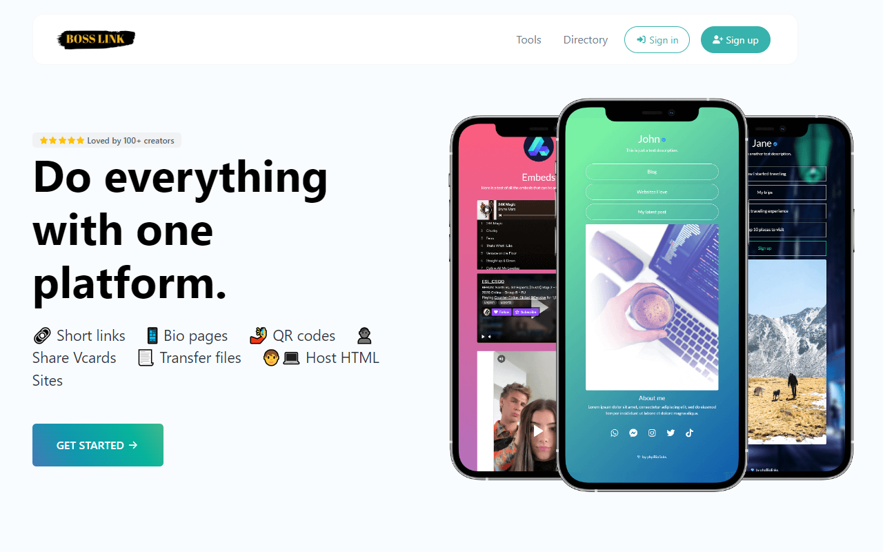 Boss Hub | Link chrome谷歌浏览器插件_扩展第3张截图