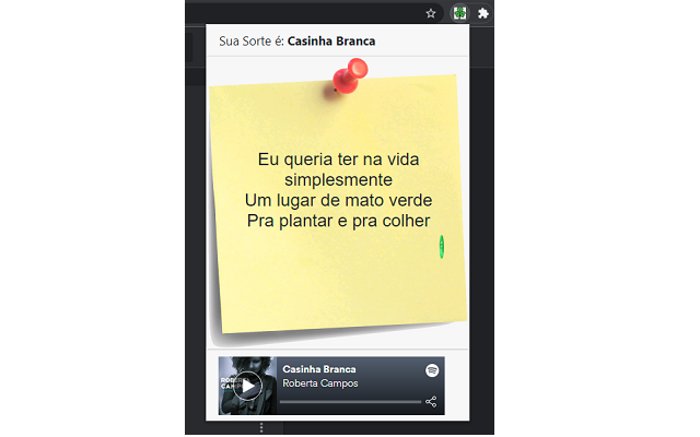 Sorte do Dia chrome谷歌浏览器插件_扩展第1张截图