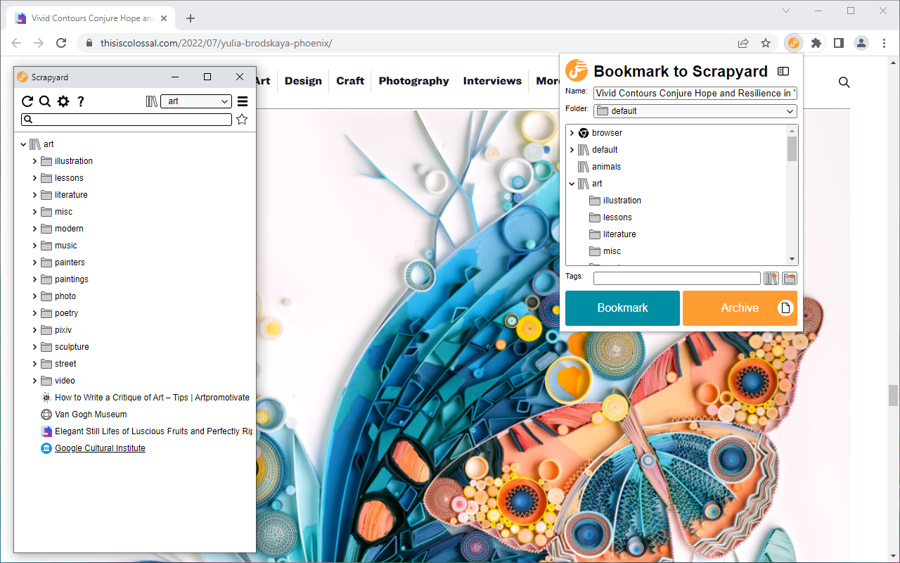 Scrapyard chrome谷歌浏览器插件_扩展第1张截图