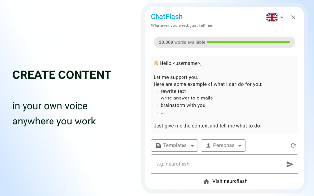 ChatFlash – ChatGPT with your own voice chrome谷歌浏览器插件_扩展第4张截图