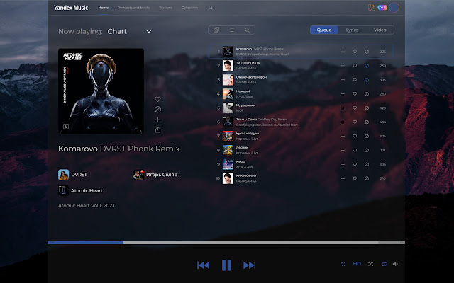 YaMusicStyles - Themes for Yandex Music chrome谷歌浏览器插件_扩展第2张截图