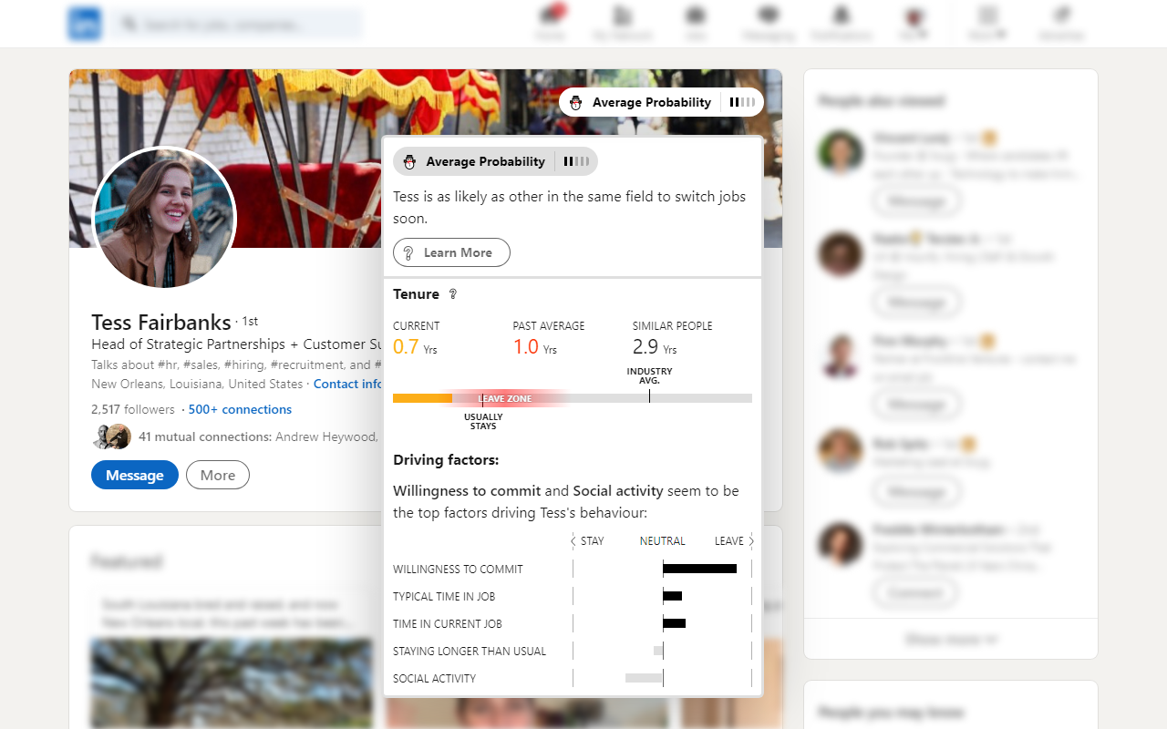 NextHop - LinkedIn Profile Insights (by Swyg) chrome谷歌浏览器插件_扩展第3张截图