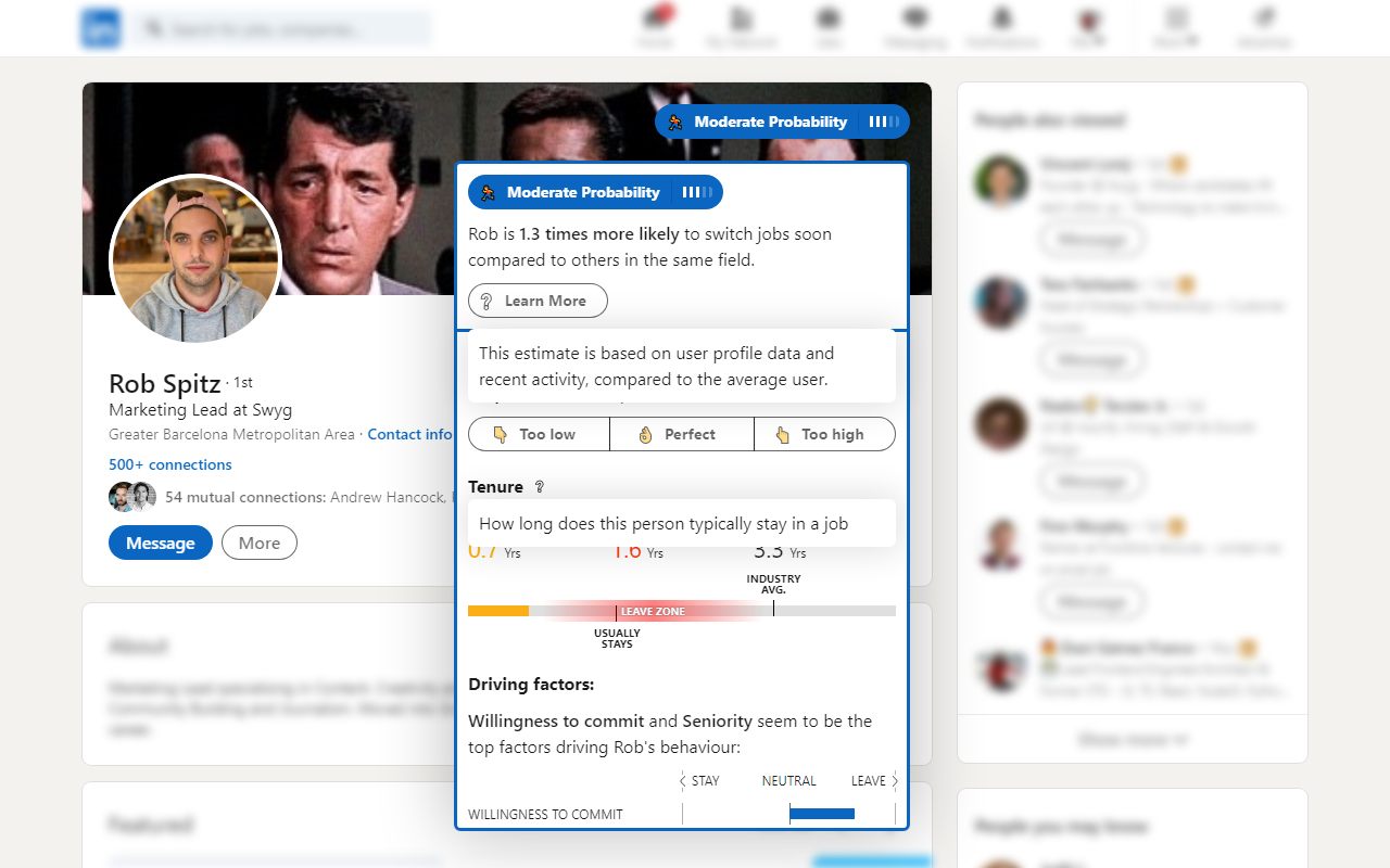 NextHop - LinkedIn Profile Insights (by Swyg) chrome谷歌浏览器插件_扩展第4张截图