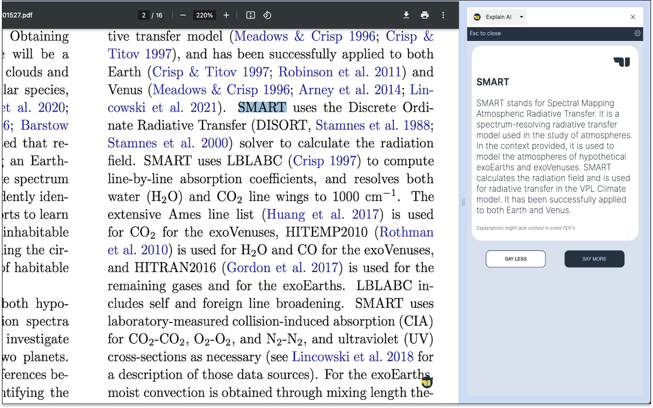 Explain AI - Explain anything in its context chrome谷歌浏览器插件_扩展第5张截图